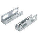 【スターテックドットコム StarTech.com】スターテック BRACKET 3.5インチHDD変換マウンタ 5インチベイ固定用3.5インチハードディスク専用マウンタ シルバー(2)
