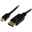 ڥƥåɥåȥ StarTech.comۥƥå MDP2DPMM1M 1m Mini DisplayPort - DisplayPort 1.2Ѵ֥