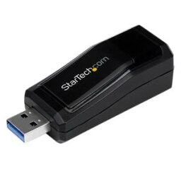 【スターテックドットコム StarTech.com】スターテック USB31000NDS USB 3.0-Gigabit Ethernet LANアダプタ (ブラック)