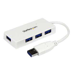 ڥƥåɥåȥ StarTech.comۥƥå ST4300MINU3W 4ݡ SuperSpeed USB3.0ϥ