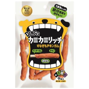 【スペクトラムブランズ SpectrumBrands】ディンゴ カミカミリッチ すなぎもチキンガム 9本入 スペクトラムブランズ