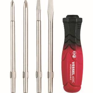 【ベッセル VESSEL】ベッセル TD-2100 デュアルトーン差替ドライバー 4本組 TD-2100 VESSEL