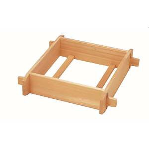 【カンダ】カンダ 木製 角セイロ 4寸 39cm