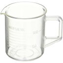 【カンダ】カンダ TPX手付ビーカー 1051 100ml