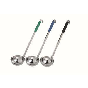 【カンダ】カンダ いろ色レードル 大 ブラック 200cc