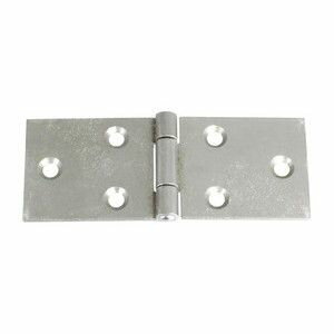 【ハイロジック HILOGIK】ハイロジック 32099 横長蝶番 鉄生地 32mm 1枚入 00032099-001