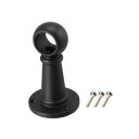 【ハイロジック HILOGIK】ハイロジック 37521 首長ブラケット 通 16mm ブラック 1個入 00037521-001