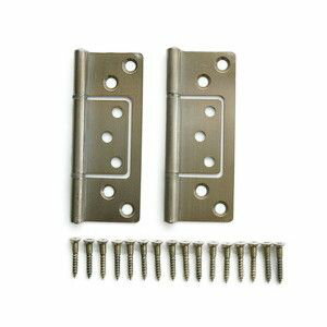 【ハイロジック HILOGIK】ハイロジック P-740 ステンレス 正面付蝶番 89mm GB 2枚入 00071740-001