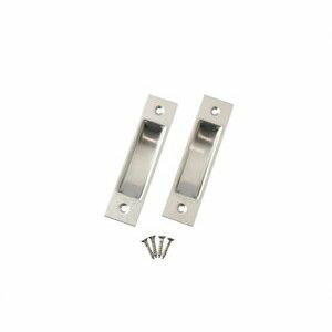 【ハイロジック HILOGIK】ハイロジック HF-462 ステン舟底引手 75mm 2個入 00072462-001