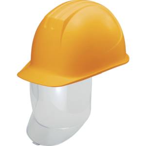 【谷沢製作所 タニザワ TANIZAWA】タニザワ 0162-SD-Y2-J 大型シールド面付ヘルメット 溝付 イエロー 谷沢製作所