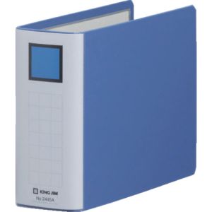 【キングジム KING JIM】キングジム 2445ABLUE キングファイルSDDE A5E 青