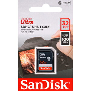 【サンディスク SanDisk 海外パッケージ】サンディスク SDHC 32GB SDSDUNR-032G-GN3IN UHS-I class10 SDカード