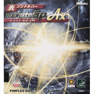 【ニッタク Nittaku】ニッタク 表ソフトラバー モリストSP AX ブラック 71 特厚 NR8723