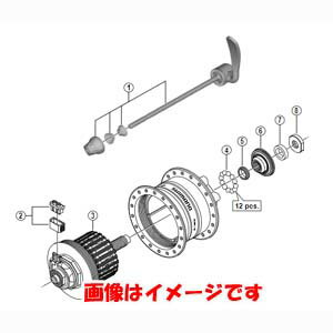 ڥޥ SHIMANOۥޥ Y28S98020 DH-3D32 QR ASSY 108 ֥å SHIMANO