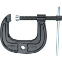 【スーパーツール SUPERTOOL】スーパーツール CC-100 シャコ万力 C型 強力ワイドタイプ 100mm カチオン電着塗装