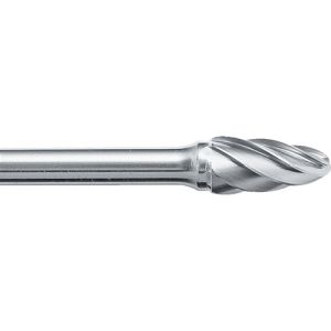 【スーパーツール SUPERTOOL】スーパーツール SB3C03SA スーパー超硬バー アルミカット ロー付タイプ シャンク径6mm 砲弾型 刃径 12.7