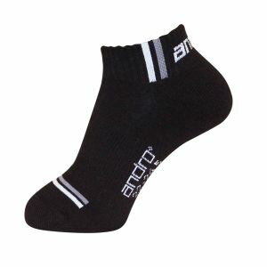 【アンドロ andro】アンドロ andro 卓球ソックス ターナ カラーソックス2 ブラック 25.0-27.5cm 362071