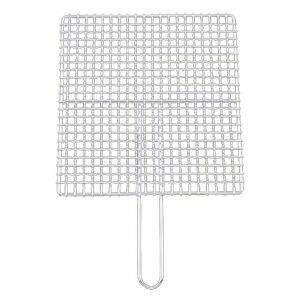 【江部松商事 EB】EBM シングルハンドル 焼アミ クロームメッキ 33cm 江部松商事