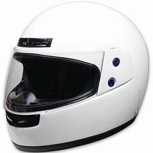 【パルスター PALSTAR】フルフェイスヘルメット ホワイト PS-FF001