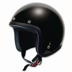 【パルスター PALSTAR】スモールジェットヘルメット ブラック PS-SJ001