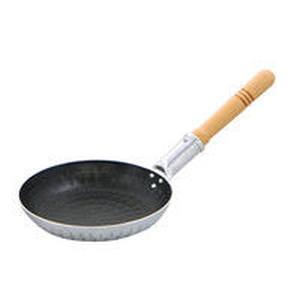 【中尾アルミ製作所】ナカオ アルミ 打出 シルク 横手 親子鍋 フッ素樹脂加工 大 内径180 中尾アルミ