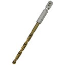 【SK11】SK11 六角軸Tin鉄ドリル 普通 4.5mm