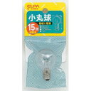 【朝日電器 エルパ ELPA】エルパ G-126H 小丸球 E12 15 ELPA 朝日電器