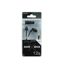 【朝日電器 エルパ ELPA】エルパ RD-CI01 BK カナルタイプステレオヘッドホン ELPA 朝日電器(2)