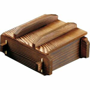 【マイン MIN】マイン M40-524 焼杉 セイロ 蒸セット中