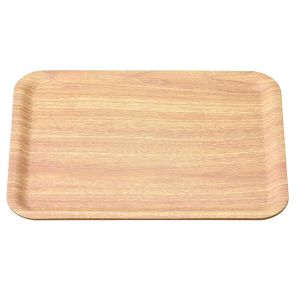 【マイン MIN】マイン M44-388 ユニバーサル トレイ 薄木目 ノンスリップ加工 330×250