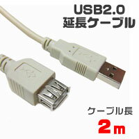 【輸入特価アウトレット】USBケーブル 延長 Aオス-Aメス