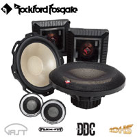 【Rockford Fosgate(ロックフォード)】6.5インチ コンポーネント スピーカー T3652-S