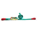 【エバープラウド】GNKO ベルト荷締機 ラチェットハンドル付 25mm スリングフック EGR20540S