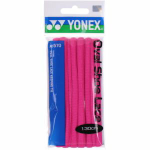 【ヨネックス YONEX】ヨネックス オーバルシューレース ピンク 110cm AC570 026 YONEX