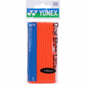 【ヨネックス YONEX】ヨネックス オーバルシューレース ハイオレンジ 110cm AC570 752 YONEX