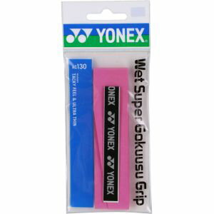 【ヨネックス YONEX】ヨネックス ウェットスーパー極薄グリップ ピンク AC130 026 YONEX