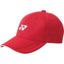 【ヨネックス YONEX】ヨネックス キャップ ユニセックス レッド Fサイズ 40061 001 YONEX