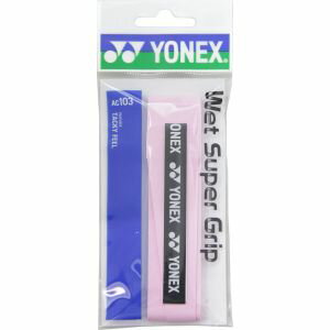【ヨネックス YONEX】ヨネックス ウェットスーパーグリップ1P フレンチピンク AC103 128 YONEX