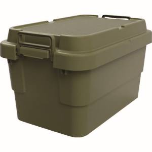 【トラスコ TRUSCO】トラスコ ODCF-50 トランクカーゴ フラット天板仕様 50L OD色 TRUSCO メーカー直送 代引不可 北海道沖縄離島不可