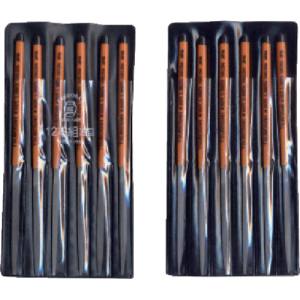 【ツボサン TSUBOSAN】ツボサン KH012-04 組ヤスリ 12本組 刀刃 油目(4)