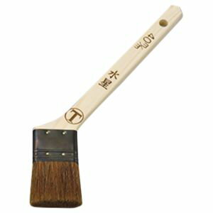 【大塚刷毛製造】マルテー 水星 銅巻 筋違 赤 40mm 102722 0040 大塚刷毛製造