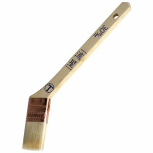 【大塚刷毛製造】マルテー 流星 筋違 白毛 30mm 101862 0030 大塚刷毛製造