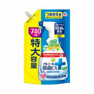 【アース製薬 EARTH】アース らくハピアルコールEX 詰め替え 720ml