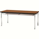 送料無料!!【トラスコ TRUSCO】トラスコ TDST1575-T 会議用テーブル 1500X750XH700 下棚付 丸脚 チーク TRUSCO メーカー直送 代引不可 北海道 沖縄 離島不可【smtb-u】