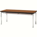 送料無料!!【トラスコ TRUSCO】トラスコ TDST1845-T 会議用テーブル 1800X450XH700 下棚付 丸脚 チーク TRUSCO メーカー直送 代引不可 北海道 沖縄 離島不可【smtb-u】