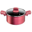 【ティファール T-FAL】ティファール G26244 IHルージュ アンリミテッド シチューポット 20cm T-FAL