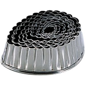 【エムテートリマツ MTI】エムテートリマツ 18-0 パテ抜型 木の葉 12pcsセット(3)