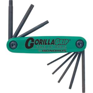 【ボンダス BONDHUS】ボンダス TF8-12634 ゴリラグリップ ナイフ型ツール トルクス R BONDHUS