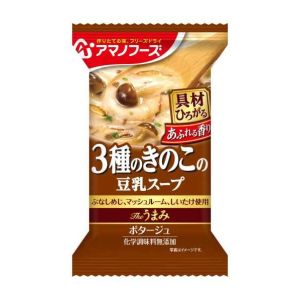 【アマノフーズ】アマノフーズ Theうまみ 3種のきのこの豆乳スープ 9.3g