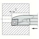 【京セラ KYOCERA】京セラ A25S-SCLCL09-27AE 内径加工用ホルダ 1本 メーカー直送 代引不可 北海道沖縄離島不可